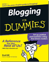 Blogging for Dummies cover